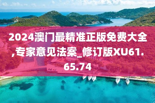 2024澳門最精準正版免費大全,專家意見法案_修訂版XU61.65.74