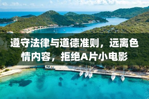 遵守法律與道德準(zhǔn)則，遠(yuǎn)離色情內(nèi)容，拒絕A片小電影
