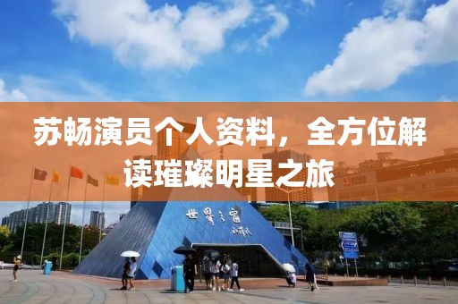 蘇暢演員個(gè)人資料，全方位解讀璀璨明星之旅