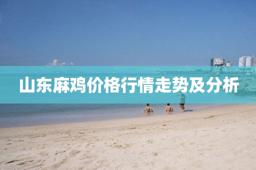 山東麻雞價格行情走勢及分析