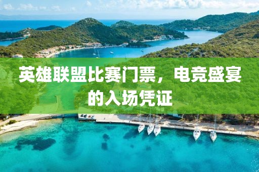 英雄聯(lián)盟比賽門票，電競(jìng)盛宴的入場(chǎng)憑證