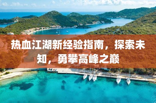 熱血江湖新經(jīng)驗(yàn)指南，探索未知，勇攀高峰之巔