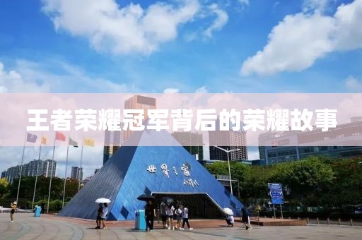 王者榮耀冠軍背后的榮耀故事