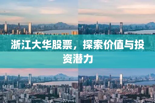 浙江大華股票，探索價(jià)值與投資潛力