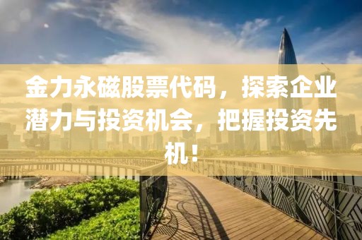 金力永磁股票代碼，探索企業(yè)潛力與投資機(jī)會，把握投資先機(jī)！