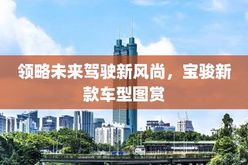 領略未來駕駛新風尚，寶駿新款車型圖賞