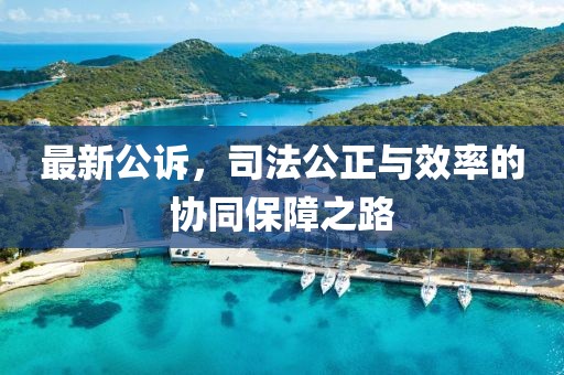 最新公訴，司法公正與效率的協(xié)同保障之路