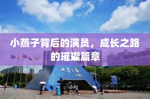 小燕子背后的演員，成長之路的璀璨篇章