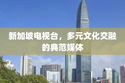 新加坡電視臺，多元文化交融的典范媒體
