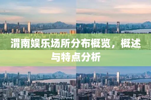 渭南娛樂場所分布概覽，概述與特點分析