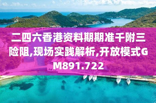 二四六香港資料期期準千附三險阻,現(xiàn)場實踐解析,開放模式GM891.722
