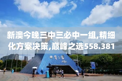 新澳今晚三中三必中一組,精細(xì)化方案決策,巔峰之選558.381