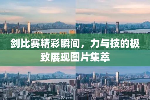 劍比賽精彩瞬間，力與技的極致展現(xiàn)圖片集萃