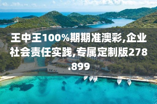 王中王100%期期準(zhǔn)澳彩,企業(yè)社會(huì)責(zé)任實(shí)踐,專屬定制版278.899