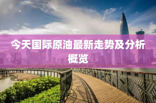 今天國(guó)際原油最新走勢(shì)及分析概覽