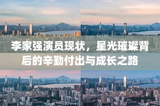 李家強(qiáng)演員現(xiàn)狀，星光璀璨背后的辛勤付出與成長之路