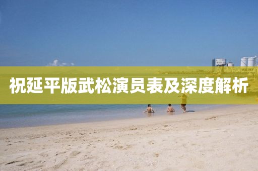 祝延平版武松演員表及深度解析
