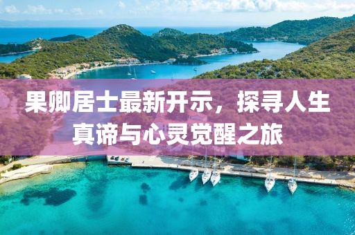 果卿居士最新開示，探尋人生真諦與心靈覺醒之旅