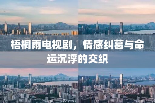 梧桐雨電視劇，情感糾葛與命運沉浮的交織