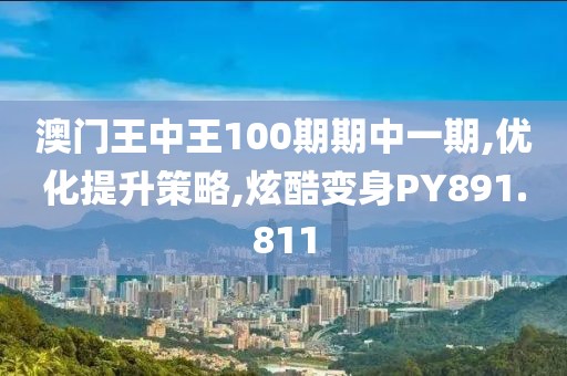 澳門王中王100期期中一期,優(yōu)化提升策略,炫酷變身PY891.811