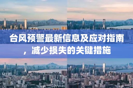 臺風預警最新信息及應對指南，減少損失的關鍵措施