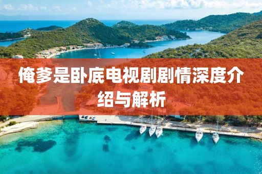 俺爹是臥底電視劇劇情深度介紹與解析