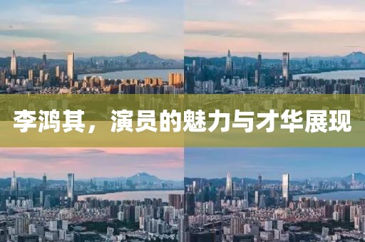 李鴻其，演員的魅力與才華展現(xiàn)