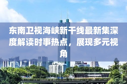 東南衛(wèi)視海峽新干線最新集深度解讀時(shí)事熱點(diǎn)，展現(xiàn)多元視角