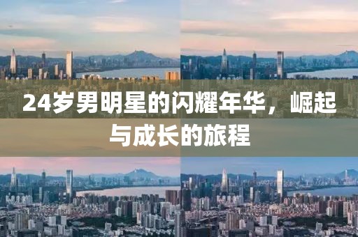 24歲男明星的閃耀年華，崛起與成長的旅程
