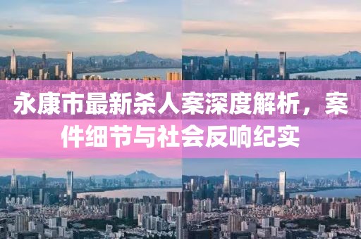 永康市最新殺人案深度解析，案件細節(jié)與社會反響紀實