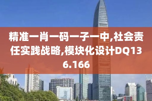 精準(zhǔn)一肖一碼一子一中,社會責(zé)任實(shí)踐戰(zhàn)略,模塊化設(shè)計(jì)DQ136.166