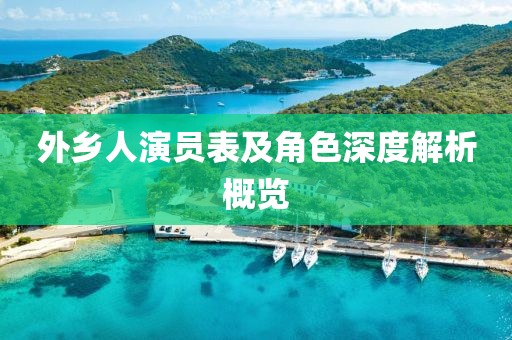 外鄉(xiāng)人演員表及角色深度解析概覽