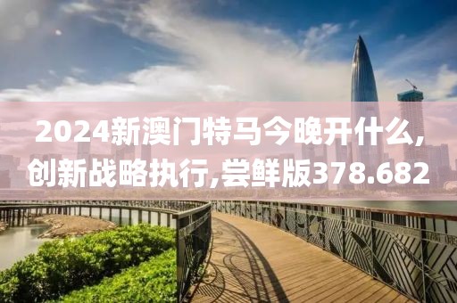 2024新澳門特馬今晚開什么,創(chuàng)新戰(zhàn)略執(zhí)行,嘗鮮版378.682