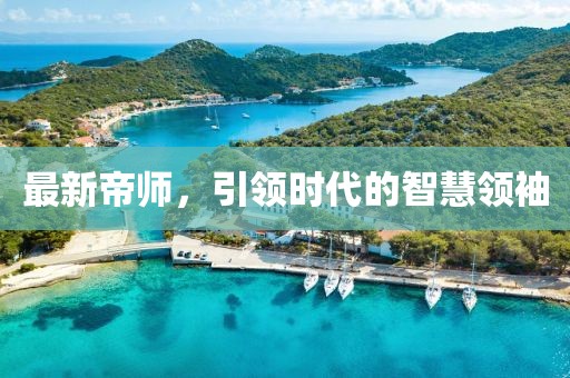 最新帝師，引領時代的智慧領袖