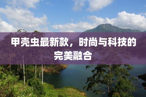 甲殼蟲最新款，時(shí)尚與科技的完美融合