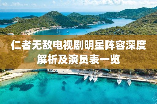 仁者無敵電視劇明星陣容深度解析及演員表一覽