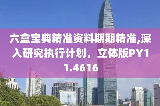 六盒寶典精準資料期期精準,深入研究執(zhí)行計劃，立體版PY11.4616