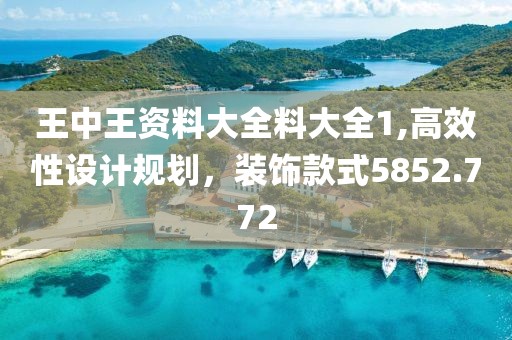 王中王資料大全料大全1,高效性設計規(guī)劃，裝飾款式5852.772