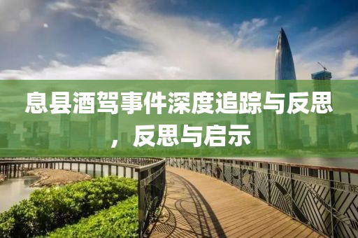 息縣酒駕事件深度追蹤與反思，反思與啟示