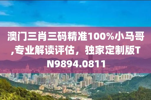 澳門三肖三碼精準(zhǔn)100%小馬哥,專業(yè)解讀評(píng)估，獨(dú)家定制版TN9894.0811