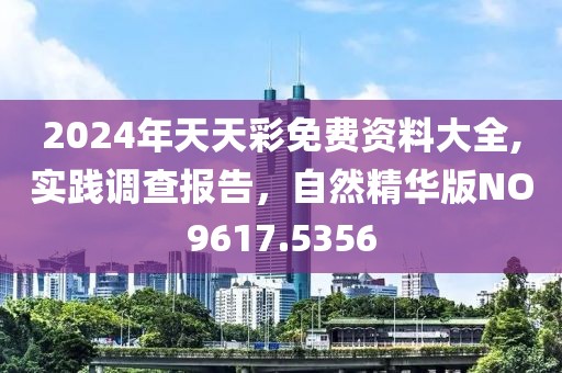 2024年天天彩免費資料大全,實踐調(diào)查報告，自然精華版NO9617.5356