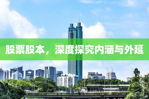 股票股本，深度探究內(nèi)涵與外延