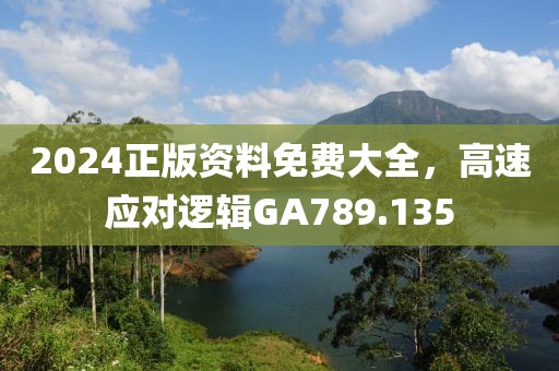 2024正版資料免費(fèi)大全，高速應(yīng)對(duì)邏輯GA789.135