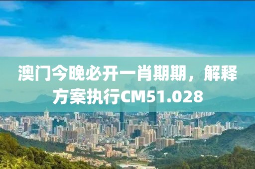 澳門(mén)今晚必開(kāi)一肖期期，解釋方案執(zhí)行CM51.028