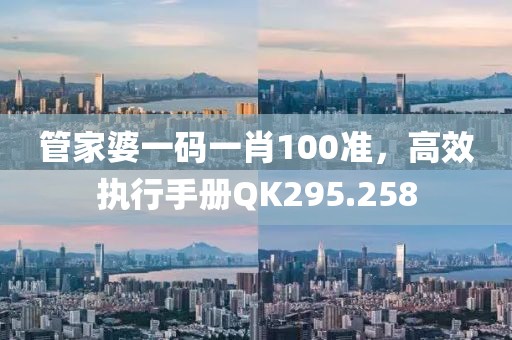 管家婆一碼一肖100準(zhǔn)，高效執(zhí)行手冊QK295.258