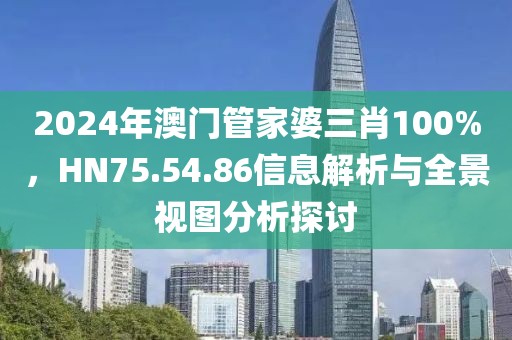 2024年澳門管家婆三肖100%，HN75.54.86信息解析與全景視圖分析探討