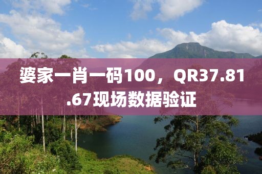 婆家一肖一碼100，QR37.81.67現(xiàn)場數(shù)據(jù)驗證