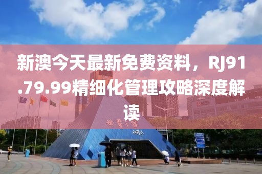 新澳今天最新免費資料，RJ91.79.99精細化管理攻略深度解讀