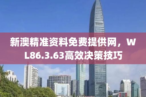 新澳精準(zhǔn)資料免費(fèi)提供網(wǎng)，WL86.3.63高效決策技巧