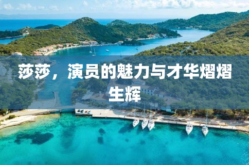 莎莎，演員的魅力與才華熠熠生輝